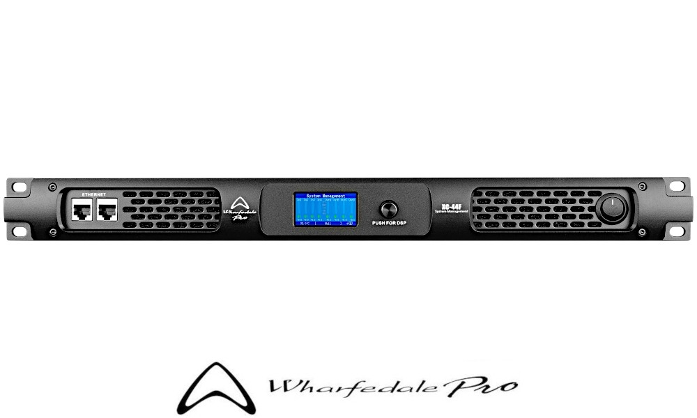 WHARFEDALE PRO XC-44F DSP-Lautsprecher-Prozessor, FIR, Ethernet, AES/EBU, 4IN/4OUT
