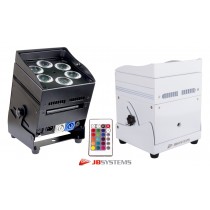 JB SYSTEMS ACCU COLOR LED-Projektor 6x10W RGBWA, DMX, wireless DMX