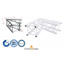 CONTESTAGE AGQUA-01W Winkel 60° - 2 Directions, Farbe WEISS