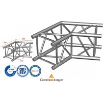 CONTESTAGE AGQUA-03 Winkel 120° - 2 Directions, Farbe ALU