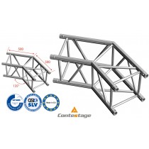 CONTESTAGE AGQUA-04 Winkel 135°- 2 Directions, Farbe ALU