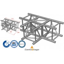 CONTESTAGE AGQUA-05 Winkel 90° - 3 Directions, Farbe ALU