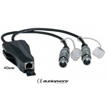 AUDIOPHONY CONVD2IN DANTE® Konverter - 2 Audio In/Dante out