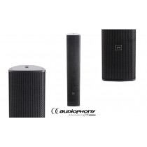 AUDIOPHONY EXTLine134B Passiv Säulenlautsprecher schwarz IP56, 100V/8Ω