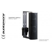 AUDIOPHONY iLINE43sup Halterung horizontal und vertikal schwenkbar, schwarz