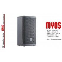 AUDIOPHONY MYOS-08A Aktivlautsprecher 8" mit DSP, 700W RMS