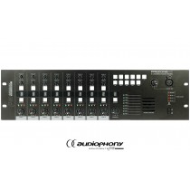 AUDIOPHONY PREZONE88 Matrix mit 8 zuweisbaren Stereo Line-Eingängen auf 8 sym. Mono Ausgänge, Sprechstellen- und Wand-Kontroller-Anschlüsse, Monitor, 8IN/8OUT