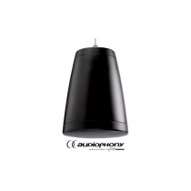 AUDIOPHONY SHP880B Decken-Hänge-Lautsprecher schwarz, 2-Weg-System 80W, 8Ω/70V/100V