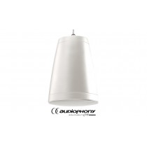 AUDIOPHONY SHP880W Decken-Hänge-Lautsprecher weiss, 2-Weg-System 80W, 8Ω/70V/100V