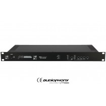 AUDIOPHONY BM-A1000 Induktions-Ringschleifen-Verstärker geeignet für Flächen bis 1000m², Eingänge Mic, Line, 100V, Slave-out