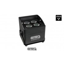 BRITEQ BT-AKKULITE IP MINI LED-Projektor 4x10W RGBWA, IP65