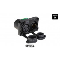 BRITEQ BT-XLR5TO3 COMBIKIT Umrüst-Combiset 5pol- auf 3pol-XLR, IP65