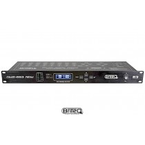 BRITEQ DMS-283 RDM DMX Splitter/Merger/Booster mit RDM. Sichert die DMX-Installation mit 100% Isolation zwischen den Ein/Ausgängen. 2IN/8OUT, 3-Pol XLR