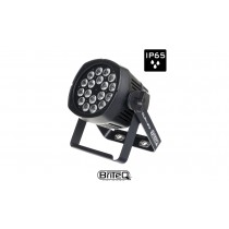 BRITEQ BT-COLORAY 18FCR BLACK Stage Beamer schwarz - Outdoor IP65