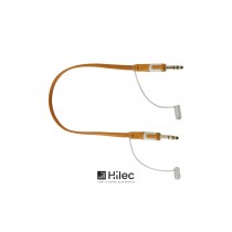 HILEC CFLAT-JSJS Flachband-Audiokabel Stereo Jack - Stereo Jack, gerade, 6.3mm