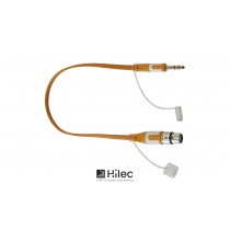 HILEC CFLAT-JSXF Flachband-Audiokabel Stereo Jack 6.3mm - XLR/F 3-Pol