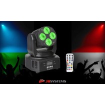 JB SYSTEMS CLUBWASH MINI Moving Head 4x12W RGBWA+UV