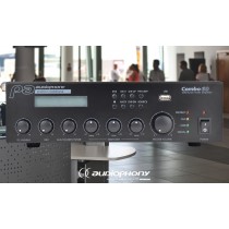 AUDIOPHONY COMBO60 Media-Mischverstärker FM/USB 60W/100V/4 Ohm