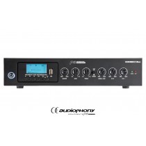 AUDIOPHONY COMBO60EVO Media-Mischverstärker DAB+/BT/USB/FM 60W, 70V/100V/4 Ohm