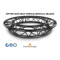 CONTESTAGE CPT29-200 BLK Circle/3-Punkt-Traversenkreis Ø 200cm, SCHWARZ