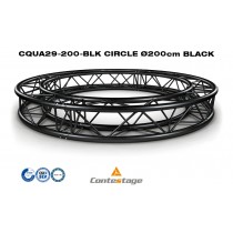 CONTESTAGE CQUA29-200 BLK Circle/4-Punkt-Traversenkreis Ø 200cm, SCHWARZ