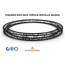 CONTESTAGE CQUA29-600 BLK Circle/4-Punkt-Traversenkreis Ø 600cm, SCHWARZ