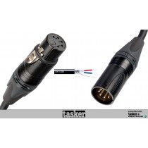 TASKER prof. DMX/AES/EBU-Kabel mit NEUTRIK® 5-Pol XLR