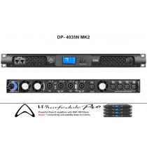 WHARFEDALE PRO DP-4035N MK2 4-Kanal Digitalendstufe DSP, FIR, DANTE®, 4 x 1010W RMS/2Ω