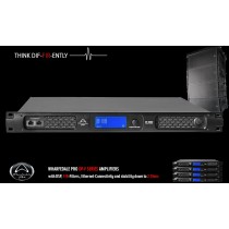 WHARFEDALE PRO DP-4065F 4-Kanal Digital-Endstufe DSP, FIR, HI/LO-Z, 4 x 1870W RMS/2Ω