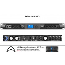 WHARFEDALE PRO DP-4100N MK2 4-Kanal Digitalendstufe DSP, FIR, DANTE®, HI/LO-Z, 4 x 2890W RMS/2Ω