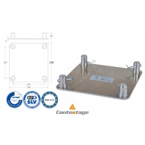 CONTESTAGE EMQUA-B1 Basis zu Serie QUA-290/QUATRO, Farbe ALU