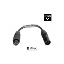 HILEC DMX-5PM-3PF-0.15M DMX/AES Konvertierugs/Adapter-Kabel IP65