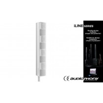 AUDIOPHONY iLINE83Bw Column Lautsprecher weiss 160W/16Ω