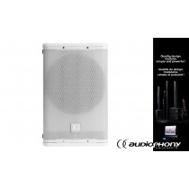 AUDIOPHONY iLINESUB12Aw Aktiv Subbass 700W+700W, DSP, weiss