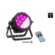 CONTEST IPSPOT12 SIX LED-Scheinwerfer RGBWA+UV 145W, IP65