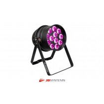 JB SYSTEMS LED PAR12-6IN1 LED-Projektor 12x20W RGBLA+UV, DMX, 17°