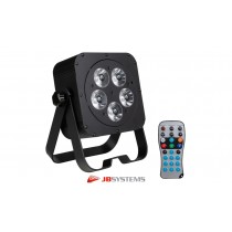 JB SYSTEMS LED-PLANO5 6in1 LED-Projektor 5 x 20W RGBLA+UV
