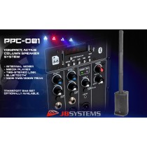 JB SYSTEMS PPC-081 Aktiv PA-Säulensystem 100W RMS/200W Peak