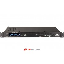 JB SYSTEMS USB3.1-RDS Mediaplayer CD/USB/SD/FM, 2 unabhängige Audioausgänge, 19"/1U