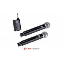 JB SYSTEMS WMIC-2.4G TWIN Dual Handmikrofonsystem 2.4GHZ