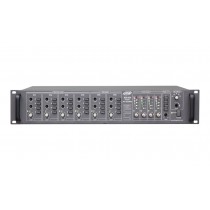 JD-MEDIA MX-604 6-Kanal Mixer mit 4 Ausgangszonen