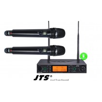 JTS RU8012-HM SET UHF-System mit 2 Handmikrofonen (Direct/Niere), 2-Kanal