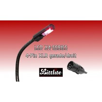 LITTLITE X4-LED Version LED 4-Pol XLR GERADE/STRAIGHT