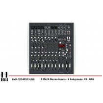 HILL ELECTRONICS LMR-1204FXC-USB Mixer mit DSP