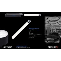 LuxyMod HBAR40Z LED-Modul - Z-Profil - 9W - 24VAC