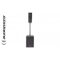 AUDIOPHONY MOJO2200curve Aktives PA-Säulensystem mit Mixer/DSP/Bluetooth/TWS, 1000W RMS