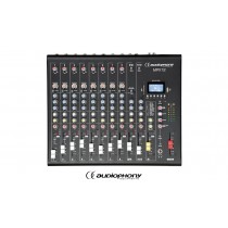AUDIOPHONY MPX12 - 12-Kanal Mixer mit Bluetooth/USB/FX