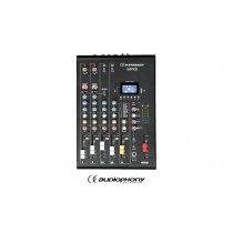 AUDIOPHONY MPX6 - 6-Kanal Mixer mit Bluetooth/USB/FX