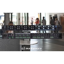 AUDIOPHONY MX44 4-Kanal Stereo-Mixer mit 4 Stereo-Zonenausgängen