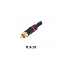 NEUTRIK/REAN NYS373-2 RCA Cinch-Stecker schwarz, Codierung rot - Code H8856
